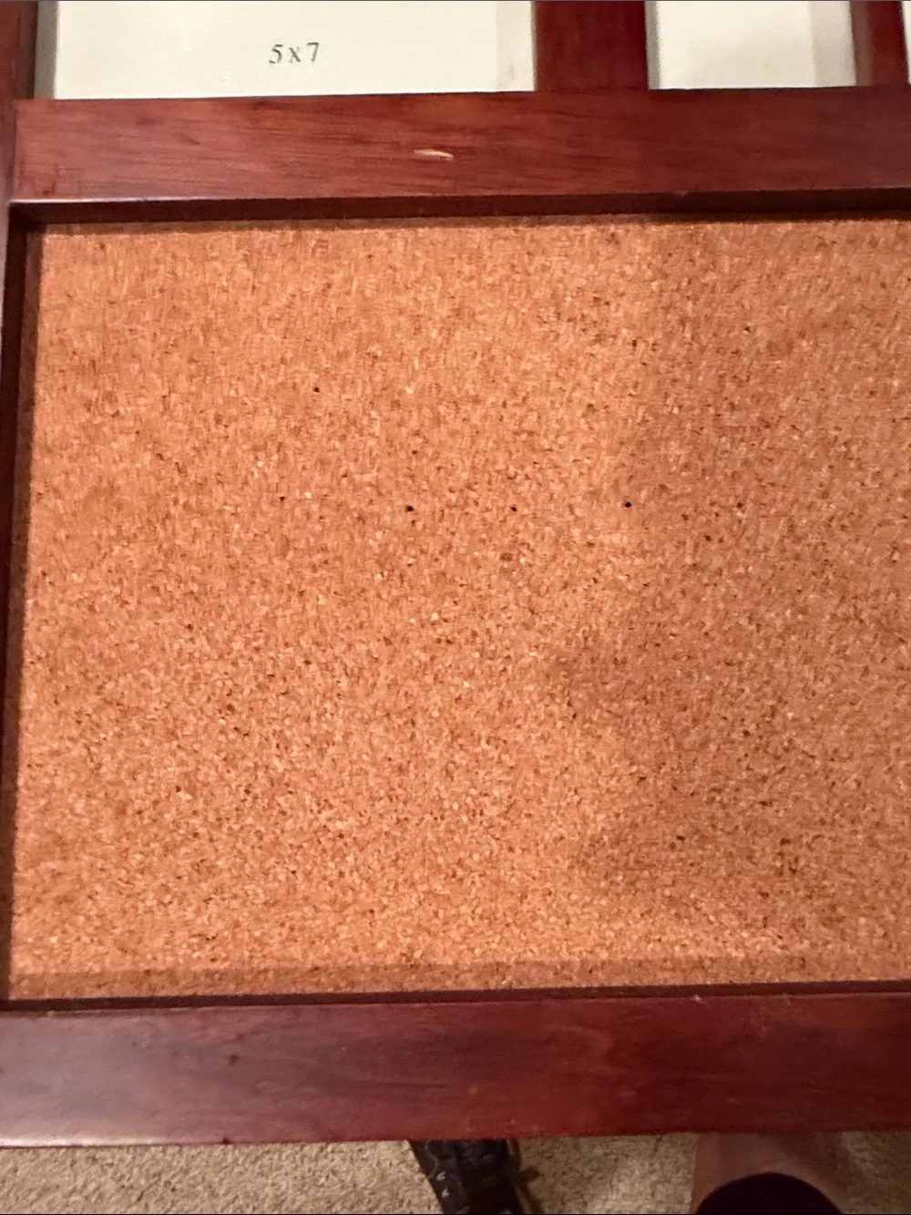 Fanily photo frame -Multi-Opening Wooden Photo & Cork Display Frame - Brown